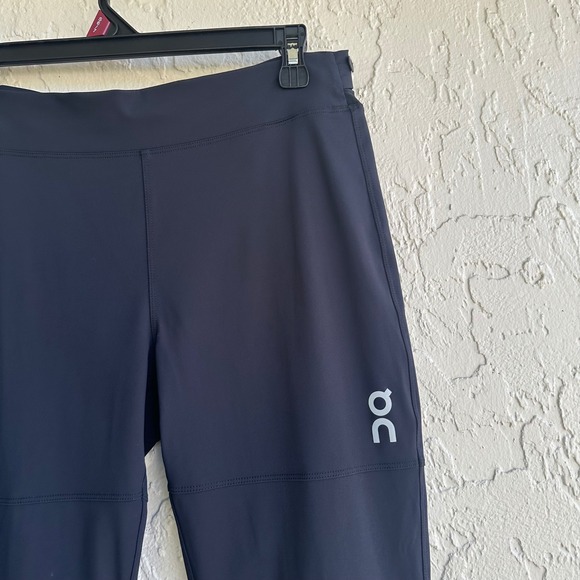 On Running Tights Long Mens Large Swiss Engineering Black Athletic Jogging Pants - Picture 4 of 6